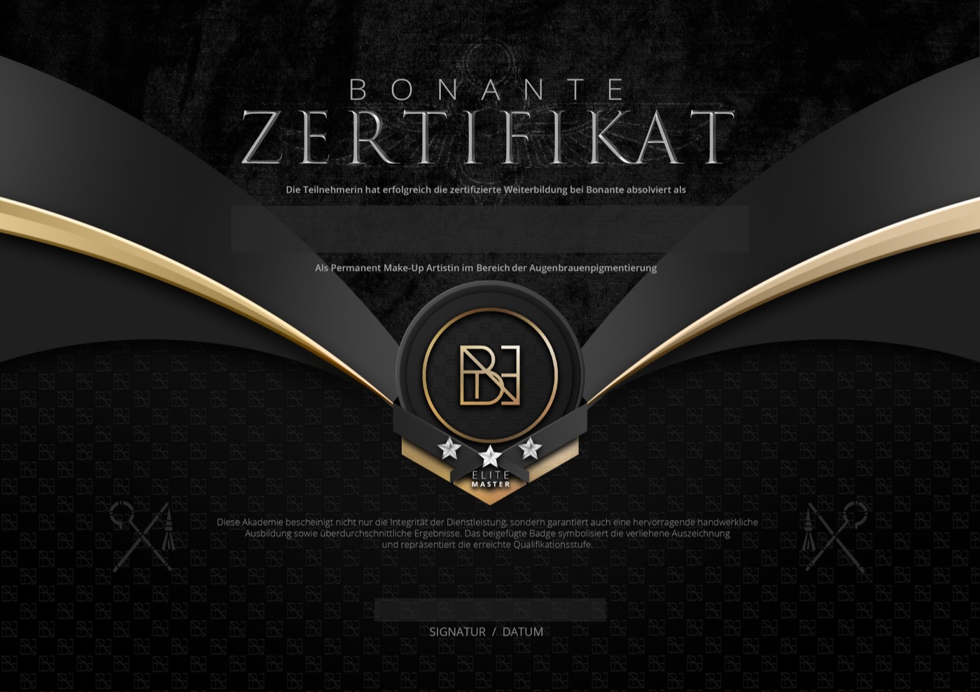 Bonante Zertifikat — Elite Master