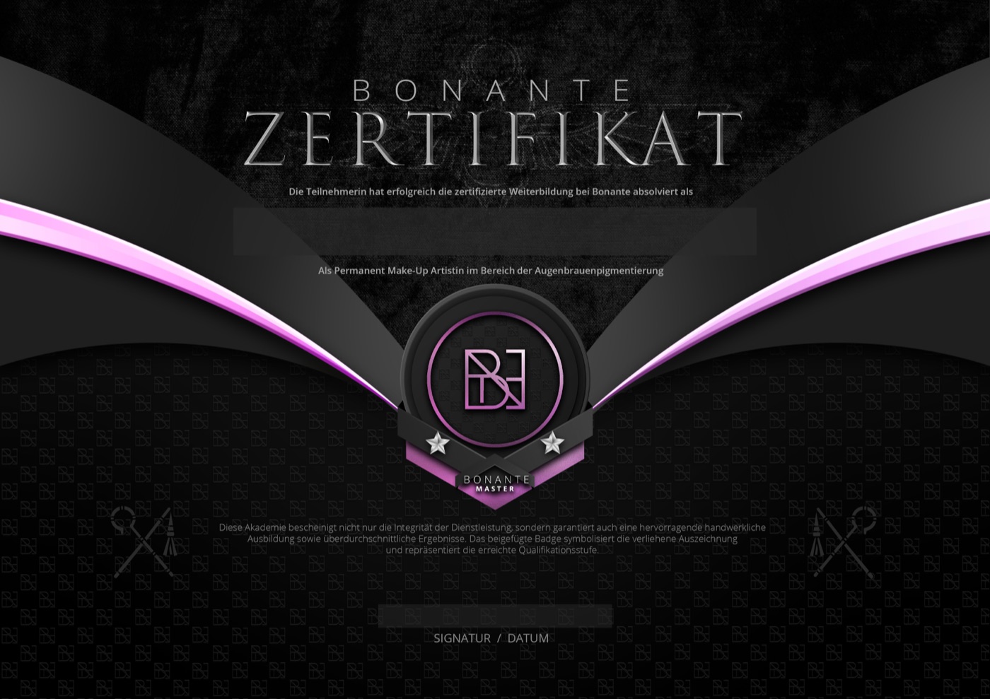 Bonante Zertifikat